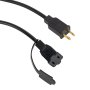 23&#039; Patio String Outdoor LED String Lights with 10 Filament Bulbs - Suspended Sockets - 2200K/2700K