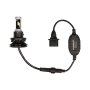 Motorcycle LED Headlight Kit - H13 LED Fanless Headlight Conversion Kit with Adjustable Color Temperature and Compact Heat Sink