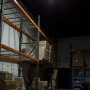 100 Watt UFO LED High Bay Light w/ Optional Reflector - 5000K - 13,000 Lumens: Illuminated Over Storage Racks w/ Prismatic Reflector