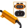 Motorcycle Headlight Load Resistor - 9006 LED Headlight Bulbs