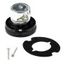 Hide A Way LED Strobe Light: Shown With All Included Mounting Accessories