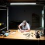 Bright LED Strip Lights - 16.4ft (5m) Quad Row LED Tape Light with 132 SMDs/ft. - High CRI - 1 Chip S: Installed Above Work Bench