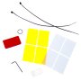 Motorcycle 9004 LED Fanless Headlight Conversion Kit with Adjustable Color Temperature and Compact Heat Si