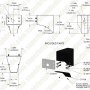 Square Mount Fixed Arm Kit for Parking Lots