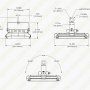 300W LED High Power Area Flood Light - 1000W Equivalent - 42000 Lumens