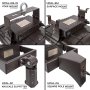 An adjustable yoke mount is included, but several other mount options are available to meet a variety of installation needs: knuckle slipfitter, yoke with eye bolt, fixed arm, or surface mount brackets.