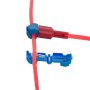 18-14 AWG IDC Terminal T-Tap Splice Tap: Wired Tapped And Connected IDC-184 Open