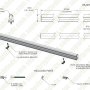 1Ft LED T5 Integrated Light Fixture - 5W Linkable Linear LED Task Light - 575 Lumens - 120V - 4000K