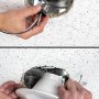   An E26 adapter makes installation easy while the spring clips keep the downlight firmly in place                          
                        