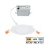 TCP 4" LED Edge-Lit Snap-In CCT Selectable Downlight - 11W - Dimmable -  Up To 935 Lumens