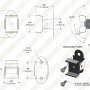 LBFA-MC3 LuxBar Aimable Clip