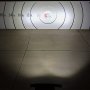 40&amp;quot; Off Road Curved LED Light Bar - 240W: Beam Pattern On Target From 30 Feet Away