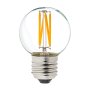 G16.5 LED Filament Bulb - 40 Watt Equivalent Globe Bulb - Dimmable - 285 Lumens - Warm White