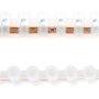 Waterproof LED Light Bar - 3&#039;3&amp;quot; Super Flexible LED Bar with 30 SMDs/ft. - 5-mm Through Hole LED: Top  And Side Comparison
