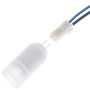 Universal G4 bi-pin base wired socket. Fits all of our MR11 and G4 lamps.