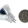 MR11 LED Bulb - __ Watt Equivalent - Bi-Pin LED Flood Light Bulb: Back View