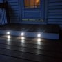 0.3 Watt LED Landscape Up Light: Shown Installed In Customers Porch Step. 