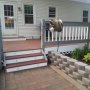 0.3 Watt LED Landscape Up Light: Shown Installed In Customers Porch Steps. 
