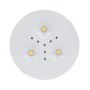 3 Watt LED Puck Light Fixture - Warm White: Front View