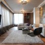 LED AR111 Spot Lamp - 9x1W LEDs: Shown Installed In Ceiling Fixtures Over Couch. 