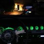 Customer&#039;s 1988 Jeep with Green LEDs backlighting the dash 