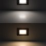 12V LED Deck Lights - Window Rectangular Deck Accent Light with Faceplate - 55 Lumens