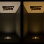 LED Vehicle Accent Lights - 0.5 Watt - 6 LED Recessed Vehicle Accent Light: On Shot