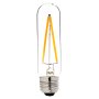 LED Vintage Light Bulb - Radio Style T10 LED Bulb w/ Filament LED - Dimmable