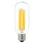 LED Vintage Light Bulb - Radio Style T14 LED Bulb w/ Filament LED - Dimmable