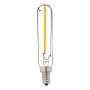 LED Vintage Light Bulb - Radio Style T6 Candelabra LED Bulb w/ Filament LED - Dimmable