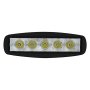 LED Auxiliary Light - 6&amp;quot; Oval 15W Heavy Duty Off Road Driving Light: Front View