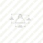 LED512VMR16xKxFL Dimensional Drawing