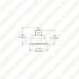 LED712VMR16VxKFL Dimensional Drawing