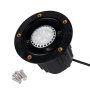 Solid Brass Landscape Well Light - Glare Shield - Drop-In Fixture with MR16 LED Bulb - 400 Lumens - 3000K / 4000K / 6500K