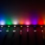 Little Dot SMD LED Accent Light: Shown On In Blue, Cool White, Green, Natural White, Amber, Pink, Ultra Violet, Red, And Warm White. (From Left)