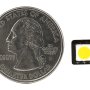 Little Dot SMD LED Accent Light: Top View With Size Comparison