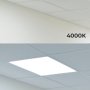 2’x2’ LED Panel Light - 40W - Even-Glow® LED Panel Light Fixture - Dimmable - Drop Ceiling - 4000 Lumens