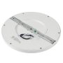 Back of 9" LED Downlight 18W Flush Mount Ceiling Light with Chrome Magnetic Trim Ring
                        