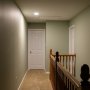 9" Neutral White LED Downlight 18W Flush Mount Ceiling Light with Chrome Magnetic Trim Ring for Hallway Lighting