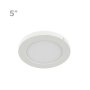 5" LED Downlight - White Magnetic Trim - 6W Flush Mount Ceiling Light - 50W Incandescent Equivalent - Dimmable - 360 Lumens - 3000K / 4000K