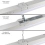 20W LED Strip Light Fixture - LED Shop Light - 2&#039; Long - 2600 Lumens - 4000K/5000K