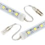 1/2 meter 30-LED Light Tube with 3-Chip LEDs: Male &amp; Female Connectors Located On Opposite Ends Of Tube