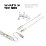19.5in 30-LED Light Tube with 3-Chip LEDs - 573 Lumens