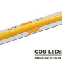 5m White COB LED Strip Light - Lux Series LED Tape Light - High CRI - 24V - IP20