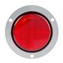 M4 series 2.5in Round LED Marker Lamp w/ Flange: Front View