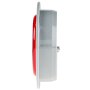 M4 series 2.5in Round LED Marker Lamp w/ Flange: Profile View