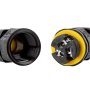 IP68 Waterproof Cable Connector - 3 Pin / 4 Pin Locking Screw - 16 Amp