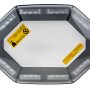 Magnetic Emergency LED Light Bar with Toggle Switch - 360 Degree Strobing LED Mini Lightbar: Top View