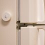 Mini RF Single Color Push Button LED Dimmer Switch w/ Magnetic Base for EZ Dimmer Controller: Magnetically Attached to Refrigerator 
