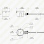 Merrytek Microwave Occupancy Sensor - Remote Controlled